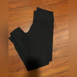 Black Adidas Clima Cool full length black leggings
